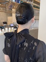 イミ(imi)&nbsp;シニヨン/タイトシニヨン/低めシニヨン/カチモリ/ヘアセット