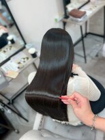 ハル 新宿(haru)&nbsp;ストレートロング/暗髪/艶髪ロング/トリートメント/髪質改善