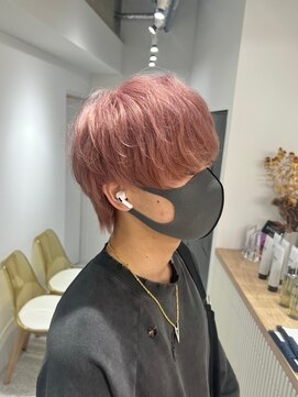 メンズペレ 渋谷(MEN'S PELE) MEN’S HAIR/サーフカール/刈り上げセンターパート/渋谷