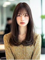 ダル 渋谷/表参道(DAL.)&nbsp;レイヤーカット髪質改善カラー透明感カラー顔まわりカット