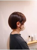 段なし丸みショート