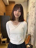 バディヘア ルーツ(BUDDY HAIR ROOTS)&nbsp;ワンカールで決まる♪小顔見えミディアムレイヤー