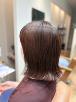 ヘアートゥリース 武蔵小杉店(hair trees)&nbsp;ミディアム外はねボブ