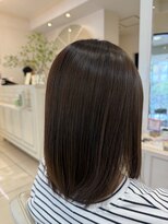 アッシュ 西荻窪店(Ash) 〈さらつやカラー〉カット+アッシュ系ブラウンカラー