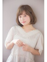 ガーデントウキョウ(GARDEN Tokyo)&nbsp;【GARDEN KOMAKI】春のスポンテニアスボブにミルクティーカラー