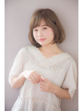 ガーデントウキョウ(GARDEN Tokyo) 【GARDEN KOMAKI】春のスポンテニアスボブにミルクティーカラー