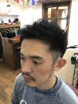 ヘア スタジオ クリブ 北千住(HAIR STUDIO CRIB) ビジネスショートブロック