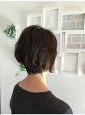 大人フェミニンショートボブ