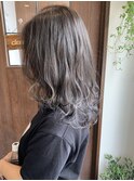 コバルトブルー+柔らかカール