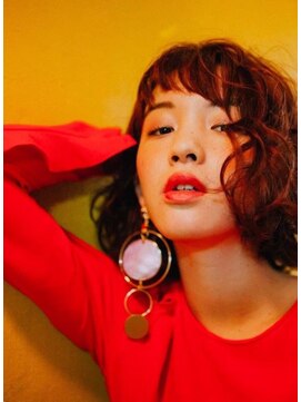 ポッシュ 原宿店(HAIR＆MAKE POSH) オレンジブラウンカラー