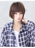 美髪　マニッシュショート　フレンチボブ かきあげもOK