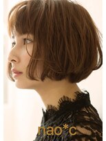 ナオシ トレス 富雄店(nao*c tres)&nbsp;【富雄nao*c tres】大人かわいい小顔☆ナチュラルショートボブ