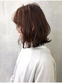ブラウンレイヤー_厚めバングローライトスリークボブ_ba280982