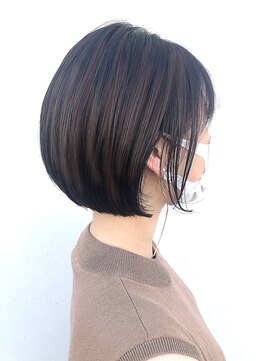 アドラーブル 駅南店(adorable) 30代40代★シークレットハイライトで大人かわいい☆小顔大人ボブ