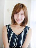 ハイトーンのうるツヤワンカールボブ
