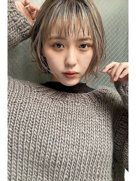 キコ 天神大名西通り店(kico) kico☆濡れ髪×オリーブカラー×透け感×ウェットヘア