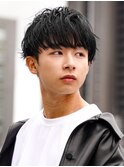 韓流束感マッシュレイヤーツーブロック