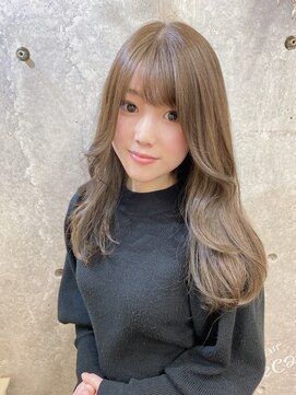 カシュカシュ(cache cache) 大人のミルクティーグレージュカラー