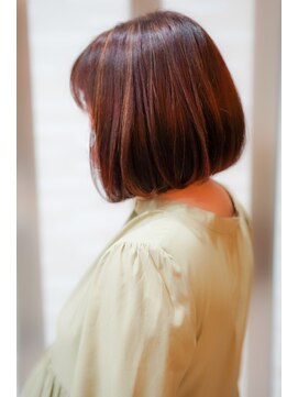 ムゥフ ヘアーアンドアイラッシュ(mouf hair&eyelash) ブリーチなしピンク×ハイライト