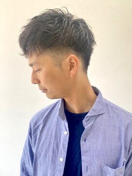 フォーク FOLK 【FOLK】メンズは好印象・清潔感☆クセを活かす刈上げショート♪