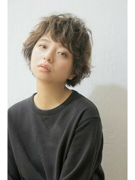 エムスラッシュ たまプラーザ(M.SLASH) ■個性派ルーズなラフパーマM.SLASHたまプラーザ53-6★