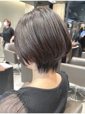 【木村】ショートボブ×ナチュラルブラン