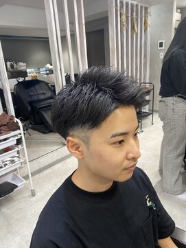 クリーム 大宮(CREAM) 七三アップバング