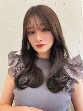 プアメリア 名古屋(Puamelia) トリートメント ブリーチなしダブルカラー 前髪縮毛矯正