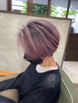 ヘア ラボ ニコ 藤沢店(hair Labo nico...) ピンクラベンダーシャドウルーツ