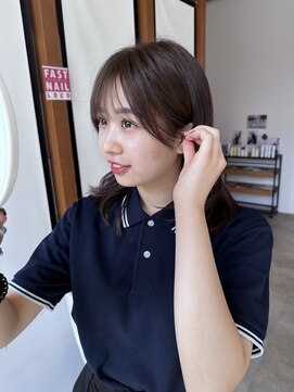 サラビューティーサイト 志免店(SARA Beauty Sight) 【Haru】透明感カラー/ブリーチ無しグレージュ