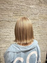 ビスイル 秋葉原店(Vis ill)&nbsp;ミルクティーベージュシースルーカラー大人可愛い