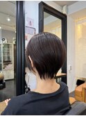 20代30代40代50代◎丸みショート/ブラウン