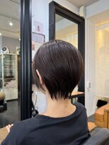 アバーブ ギンザ(Above Ginza)&nbsp;20代30代40代50代◎丸みショート/ブラウン