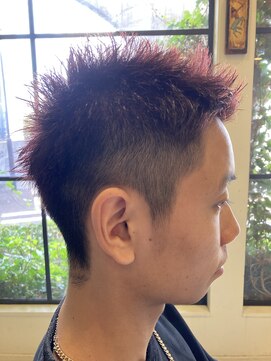 アイエムケイ(IMK) 赤髪スパイキー