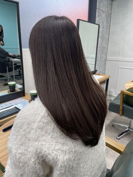 ロフティー 清澄白河(LOFTY) 艶髪ロング/髪質改善/ブラウンベージュ/韓国風巻き/清澄白河