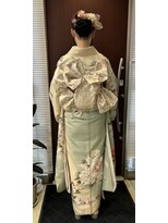 一百合 成人式 着付&ヘアセット