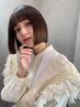 【潤いストレート&カラー】カット＆カラー&オイル縮毛矯正＆TOKIO Tr￥19,800