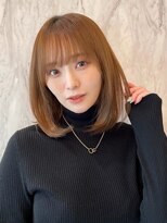 ハローバイシー 仙台(Hello by Sea)&nbsp;外はねボブ×美髪[韓国/美髪/グレージュ]