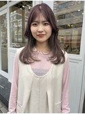 シンプルレイヤー◎ピンクラベージュ