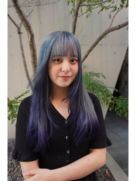 シィーム(cime) アイスブルー×エンドカラー