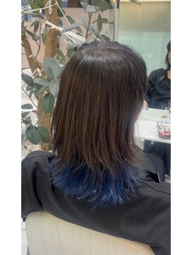 ハーツヘアーズ 五日市店(HEARTS hair's) メンズウルフ/ダブルカラー/裾カラー/ハイライト/メッシュ