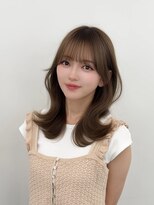 アマトウキョウスマートサロン(AMA TOKYO×Smart Salon) くびれレイヤー/顔まわりカット/レイヤーカット/小顔ヘア