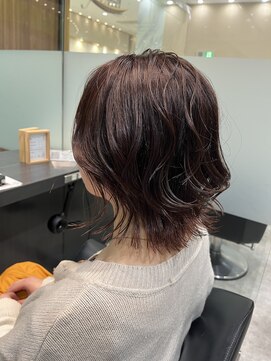 アヴァンス アリオ鳳店(AVANCE) ピンクベージュ×レイヤーボブ