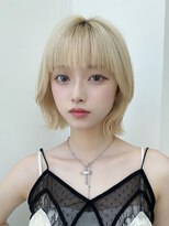 アスター 天神大名店(Aster) 小顔に見えるトレンドヘア/黒髪/オリーブグレー/ココアベージュ