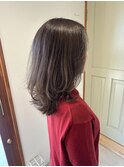 クラゲヘアー/小顔/ココアベージュ/オリーブグレー/蟹江