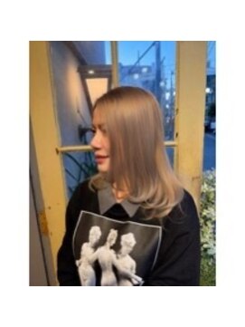 透け感ミルクティー