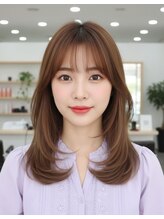 バイエイト(X8) レイヤーカット×顔まわり