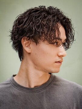 スペインカール/プードルパーマ/メンズパーマ/ニュアンスパーマ