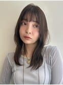 【大阪/梅田/茶屋町/中崎町】チャコールグレー/レイヤーカット