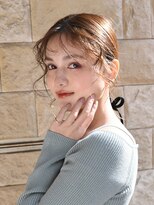 アース 新瑞橋店(HAIR&MAKE EARTH) 低めシニヨンアレンジ